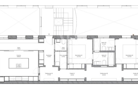 Продажа квартиры в Мадрид, Испания 4 спальни, 241м2 №159635 - фото 12