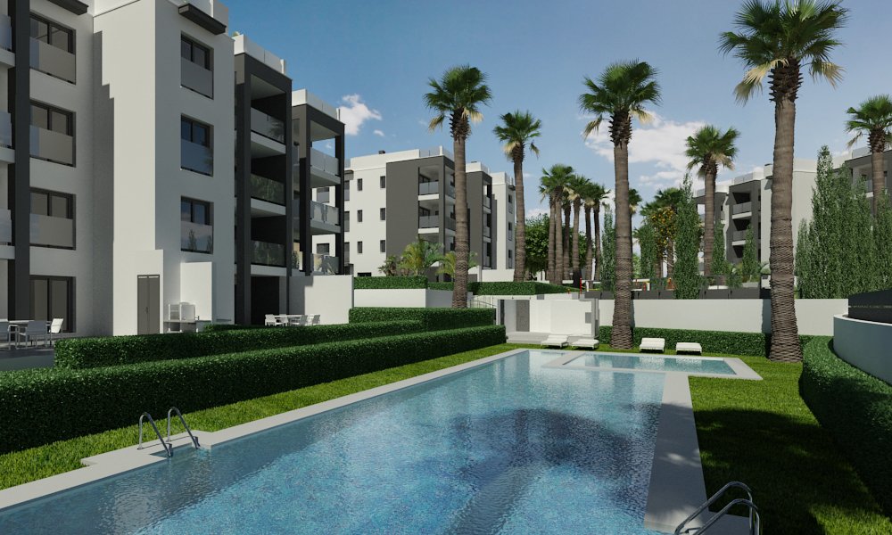 Apartment à Villamartin, Alicante, Espagne 2 chambres, 73 m2 No. 81064