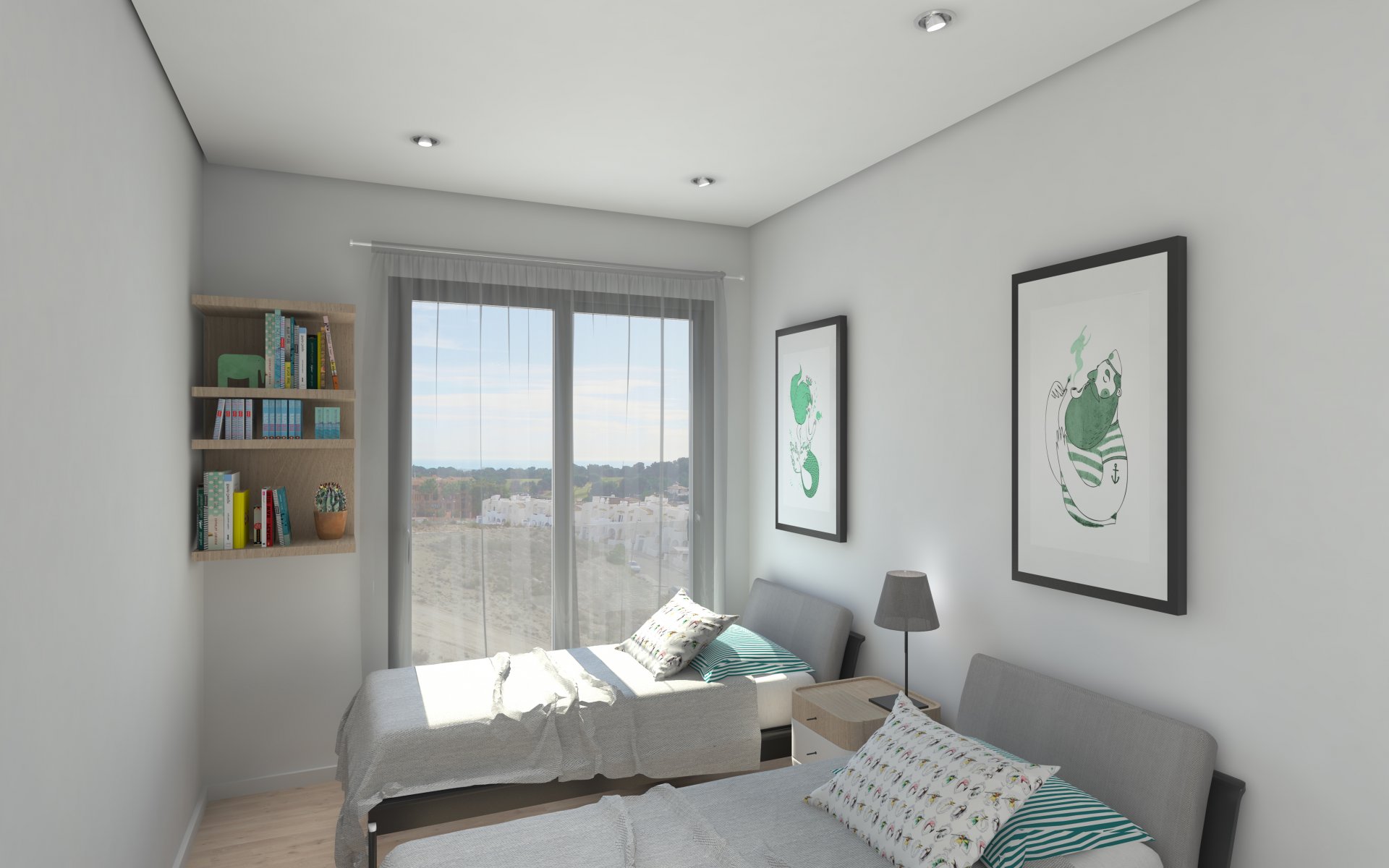 Apartment à Villamartin, Alicante, Espagne 2 chambres, 73 m2 No. 81064