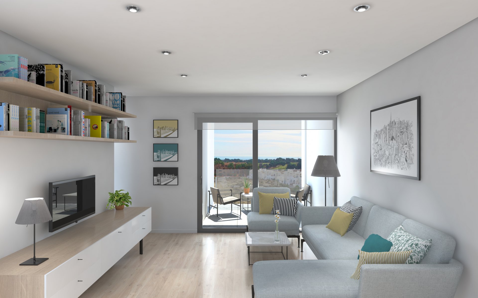 Apartment à Villamartin, Alicante, Espagne 2 chambres, 73 m2 No. 81064