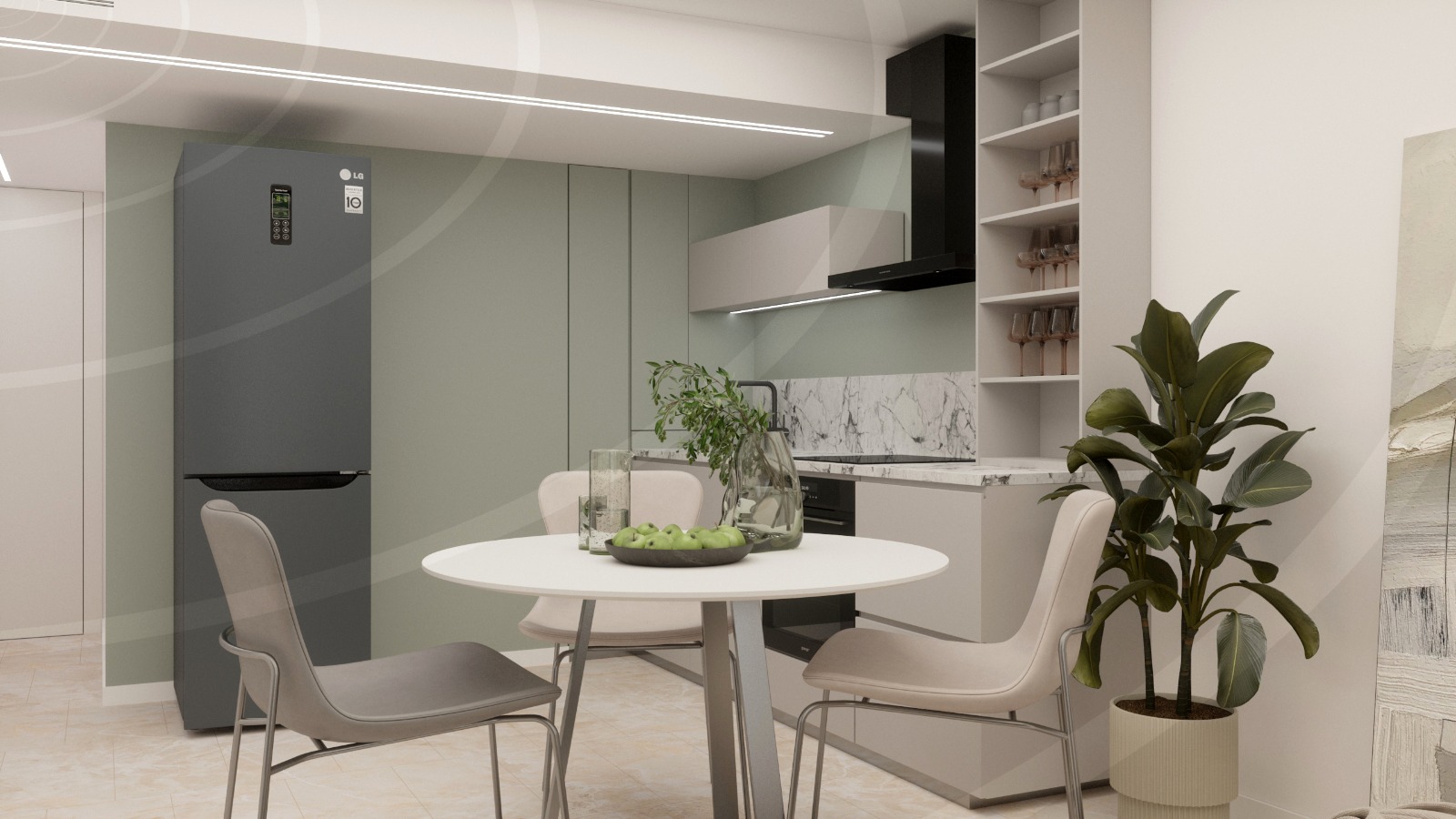 Dzīvoklis Alicante, Spānijā 1 istaba, 84 m2 Nr. 151065