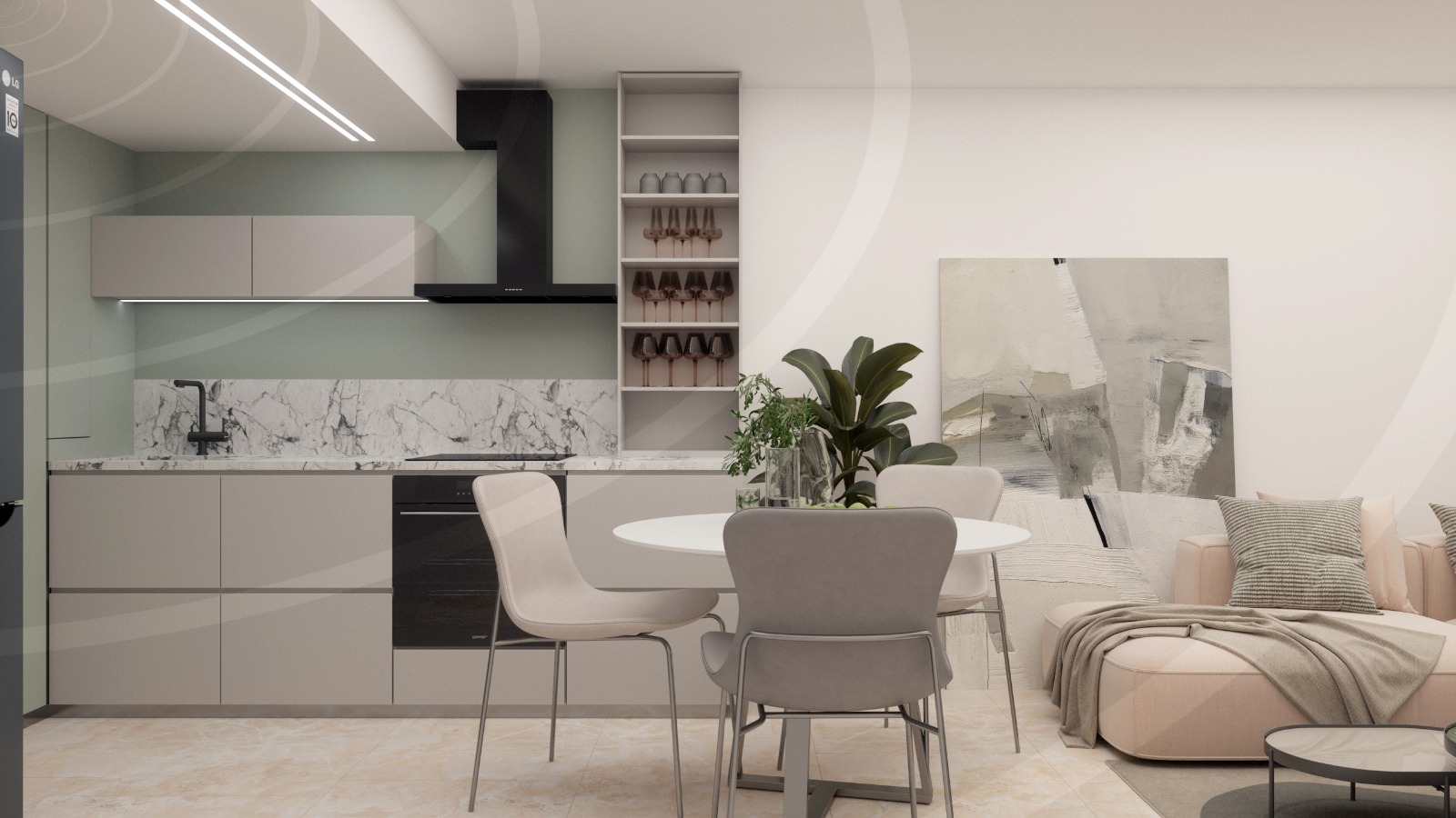 Dzīvoklis Alicante, Spānijā 1 istaba, 84 m2 Nr. 151065