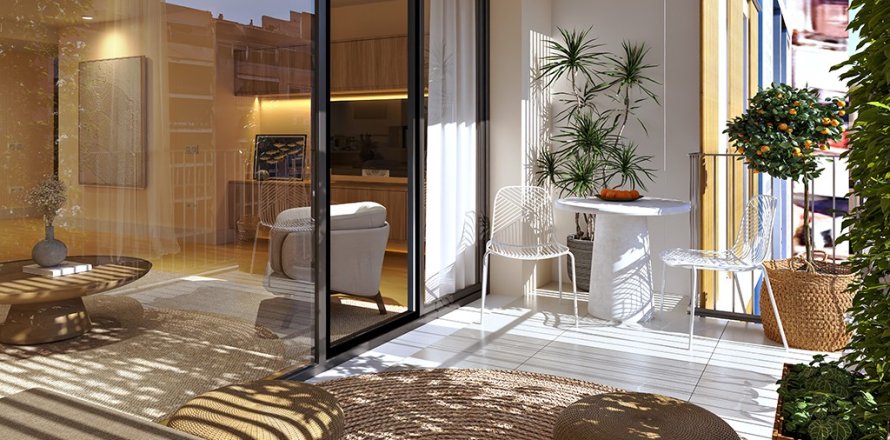 Apartamento en Palma de Mallorca, Mallorca, España 3 dormitorios, 105 m2 No. 192406