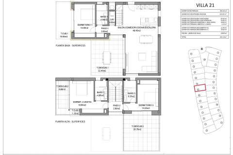 Huvila myytävänä Benidorm, Alicante, Espanja, 3 makuuhuonetta, 155 m2 No. 179790 - kuva 15
