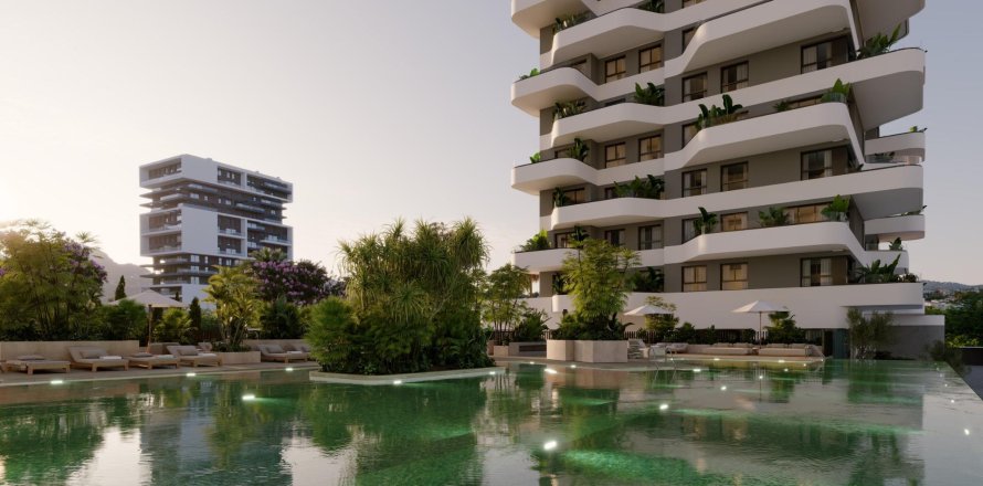 Huoneisto Calpe, Alicante, Espanja 3 makuuhuonetta, 126 m2 No. 170742