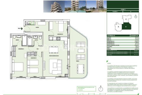 Kattohuoneisto myytävänä Calpe, Alicante, Espanja, 3 makuuhuonetta, 109 m2 No. 155351 - kuva 15