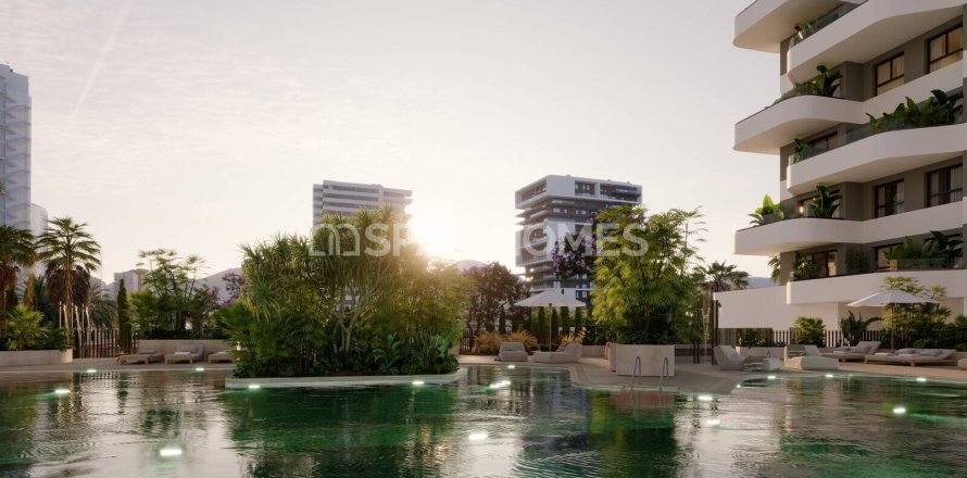 Apartamento en Calpe, Alicante, España 3 dormitorios, 109 m2 No. 155350