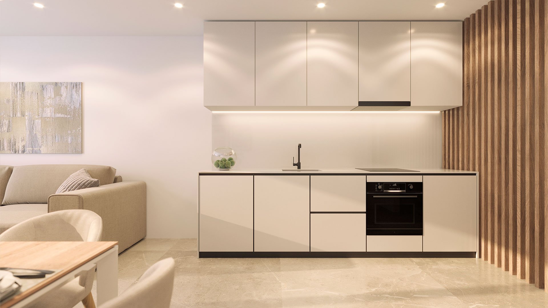 Apartment à Torrevieja, Alicante, Espagne 1 chambre, 54 m2 No. 163952