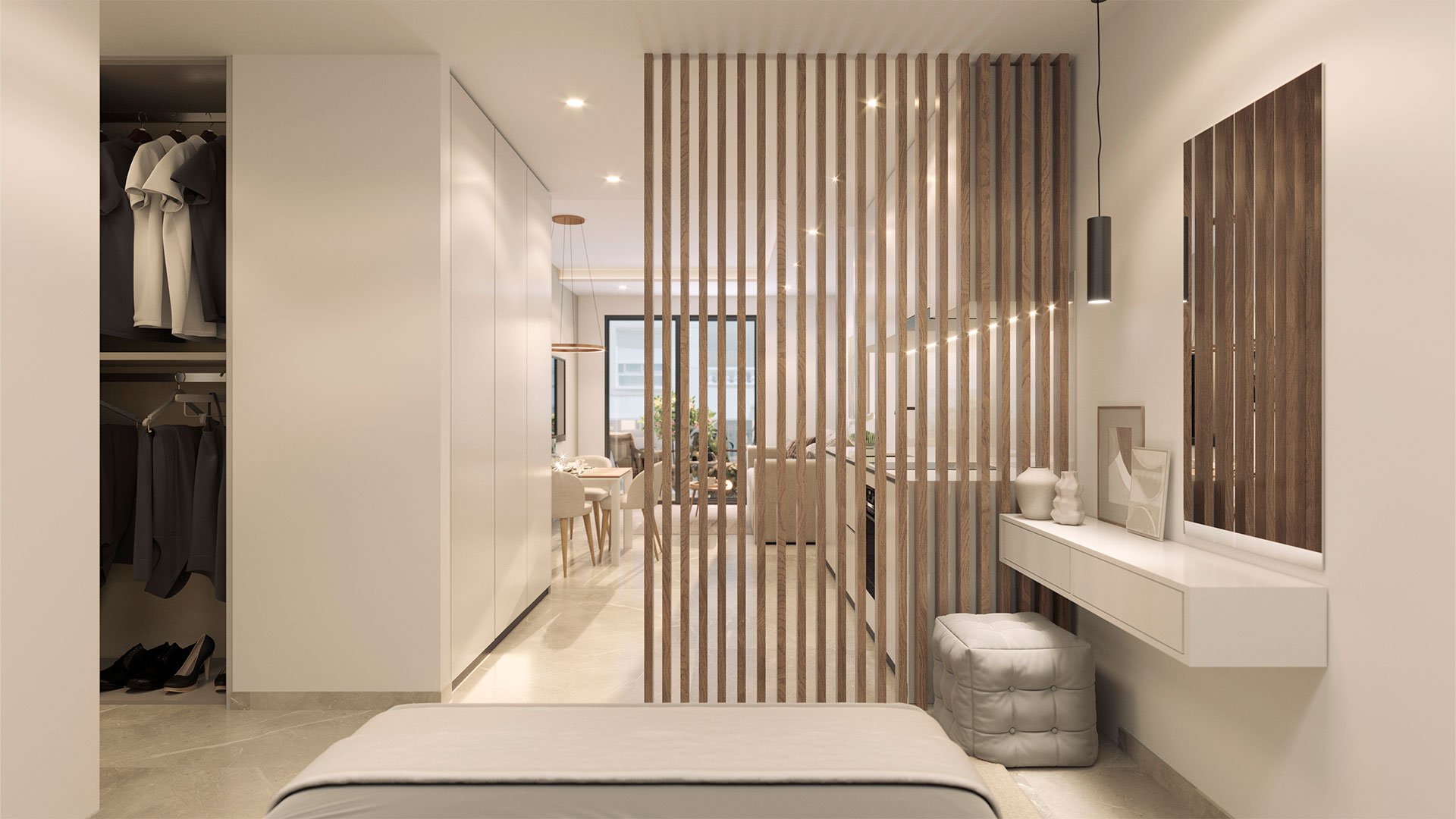 Apartment à Torrevieja, Alicante, Espagne 1 chambre, 54 m2 No. 163952