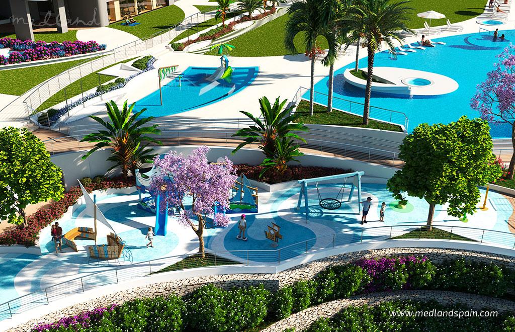 Apartamento en Benidorm, Alicante, España 3 dormitorios, 107 m2 No. 66239