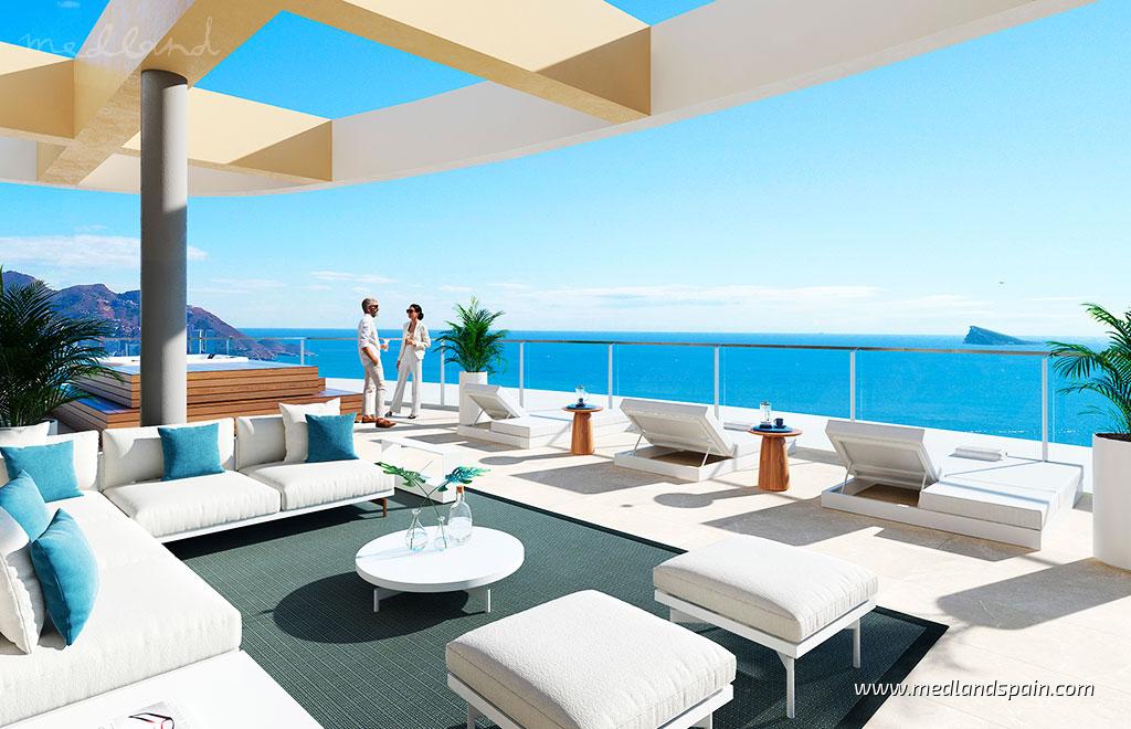 Wohnung in Benidorm, Alicante, Spanien 4 Schlafzimmer, 150 m2 Nr. 66240