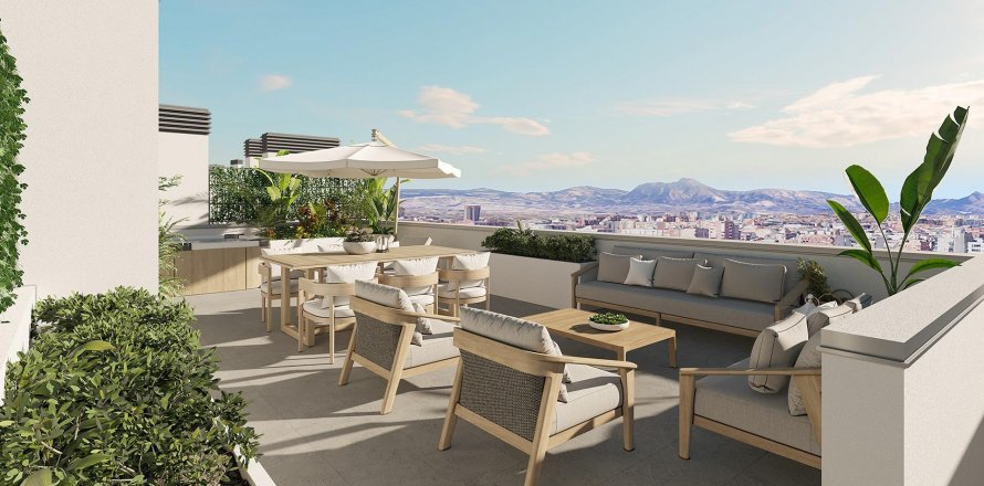 Penthouse Alicante, Spain 3 bedrooms, 105 sq.m. No. 111186