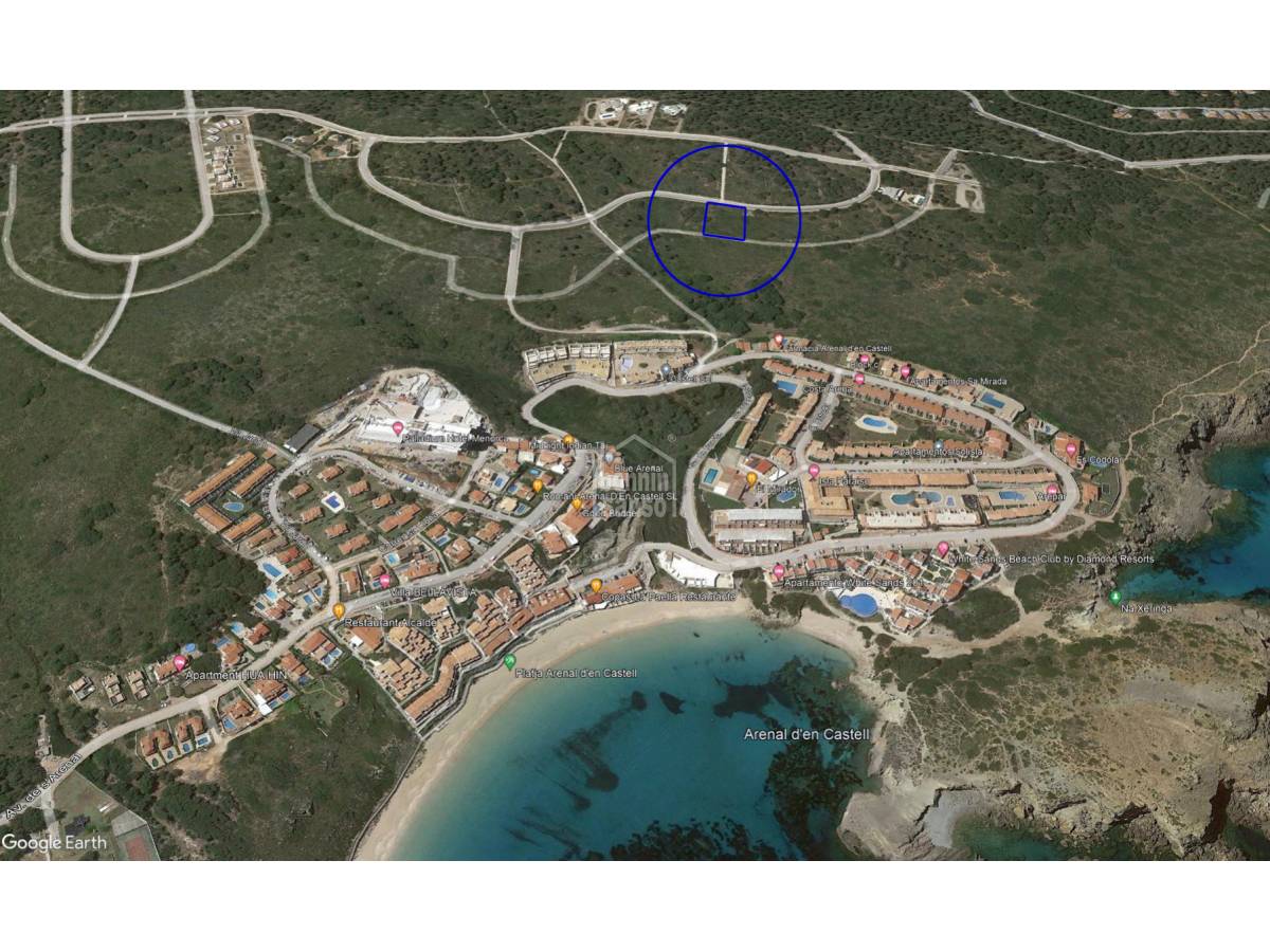 Tomt i Es Mercadal, Menorca, Spanien Nr. 65248