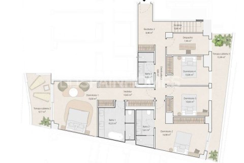 Penthouse for sale in Malaga, Spain 4 bedrooms, 184 sq.m. No. 149189 - photo 29