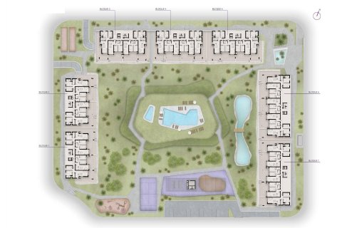 Huoneisto myytävänä La Siesta, Alicante, Espanja, 2 makuuhuonetta, 77 m2 No. 141615 - kuva 11