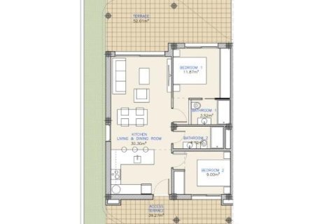 Dzīvoklis pārdošanā Murcia, Spānijā 2 istabas, 70 m2 Nr. 141616 - attēls 16