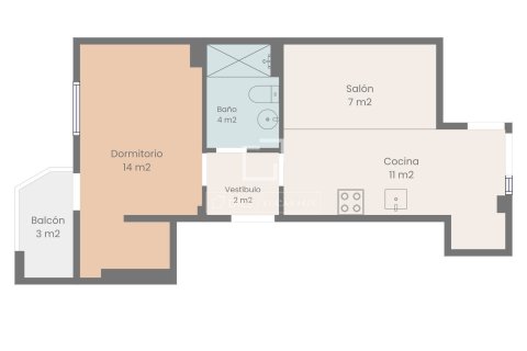 Apartment for sale in Sitges, Barcelona, Spain 1 bedroom, 45 sq.m. No. 167568 - photo 27