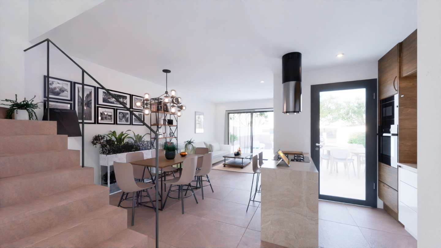 Villa i Los Montesinos, Alicante, Spanien 3 sovrum, 170 kvm. Nr. 79904