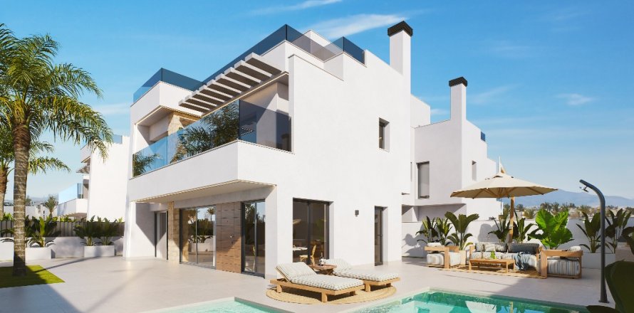 Villa en Torre-Pacheco, Murcia, España 4 dormitorios, 147 m2 No. 143165