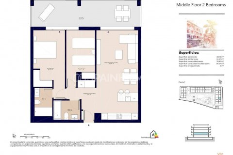 Penthauss pārdošanā Denia, Alicante, Spānijā 4 istabas, 105 m2 Nr. 52353 - attēls 9
