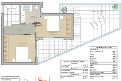 Villa till salu i Rojales, Alicante, Spanien 3 sovrum, 110 kvm. Nr. 51577 - foto 24