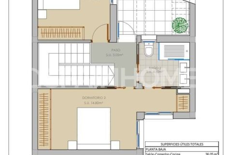 Villa till salu i Rojales, Alicante, Spanien 3 sovrum, 110 kvm. Nr. 51577 - foto 21