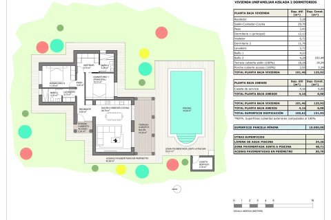Продажа виллы в Пиносо, Аликанте, Испания 2 спальни, 131м2 №170609 - фото 5