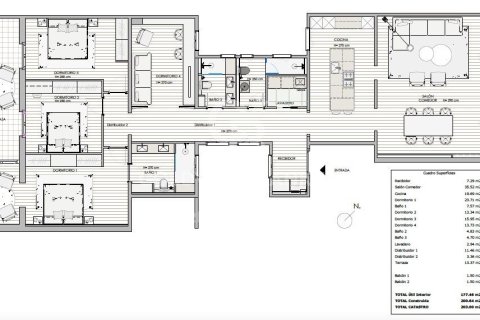 Apartamento en venta en Barcelona, España 4 dormitorios, 203 m2 No. 157470 - foto 5
