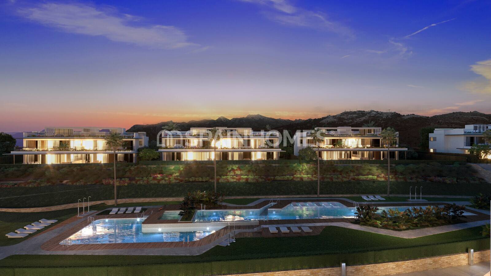 Kattohuoneisto Marbella, Malaga, Espanja 3 makuuhuonetta, 131 m2 No. 71782
