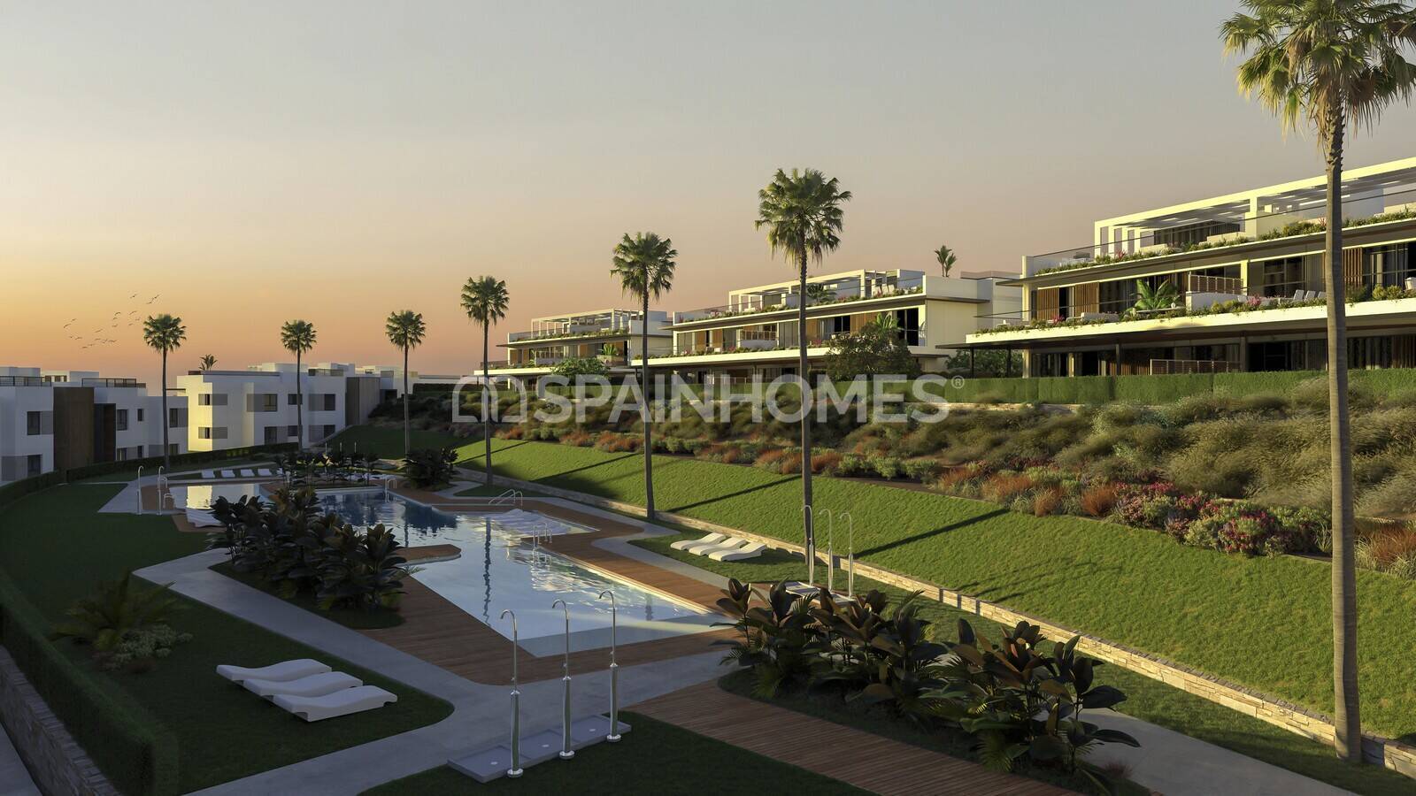 Kattohuoneisto Marbella, Malaga, Espanja 3 makuuhuonetta, 131 m2 No. 71782