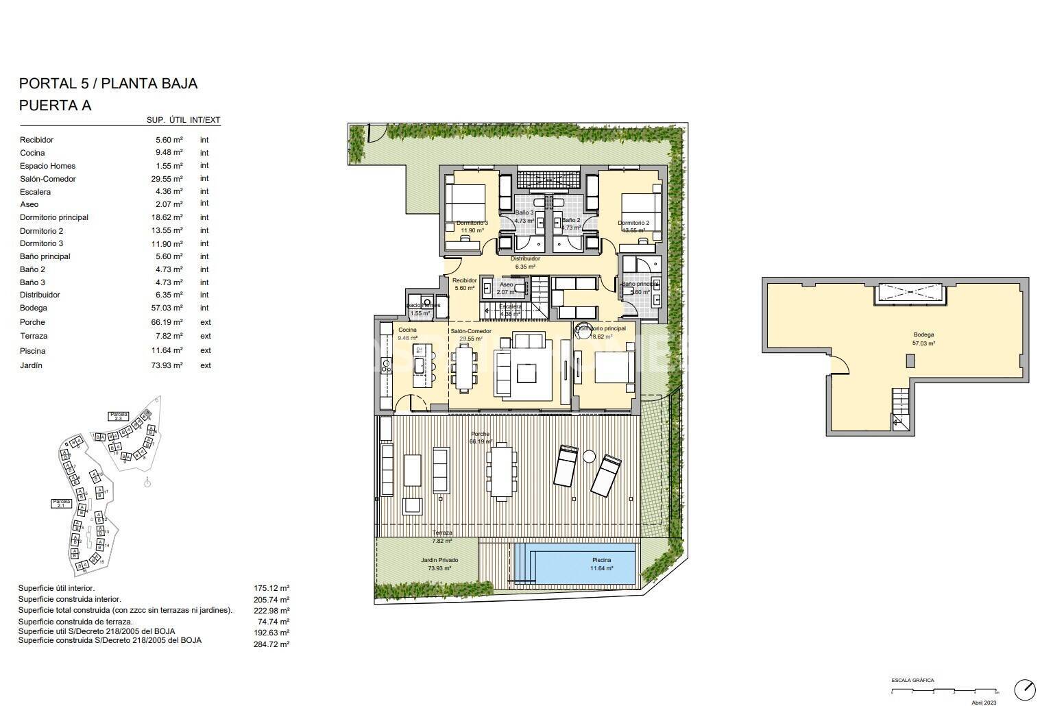Kattohuoneisto Marbella, Malaga, Espanja 3 makuuhuonetta, 131 m2 No. 71782