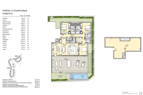 Penthauss pārdošanā Marbella, Malaga, Spānijā 3 istabas, 131 m2 Nr. 71782 - attēls 18