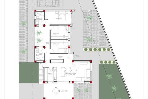 Villa till salu i Jacarilla, Alicante, Spanien 3 sovrum, 136 kvm. Nr. 151585 - foto 8