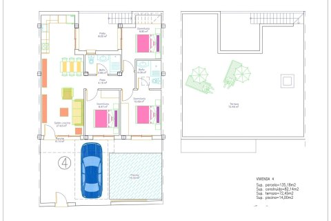 Rindu māja pārdošanā Avileses, Murcia, Spānijā 3 istabas, 82 m2 Nr. 151588 - attēls 9