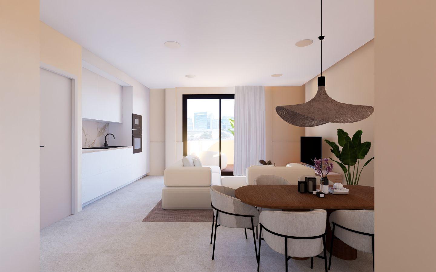 Apartment in El Campello, Alicante, Spain 3 bedrooms, 83 sq.m. No. 151584