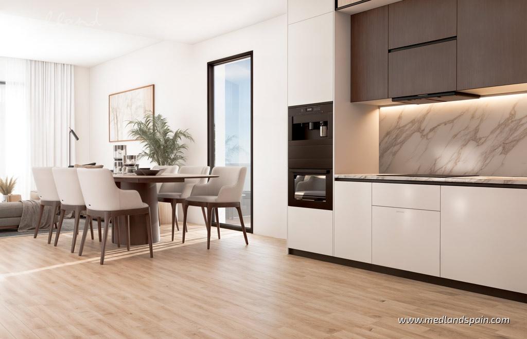 Apartment in Finestrat, Alicante, Spain 2 bedrooms, 66 sq.m. No. 192999