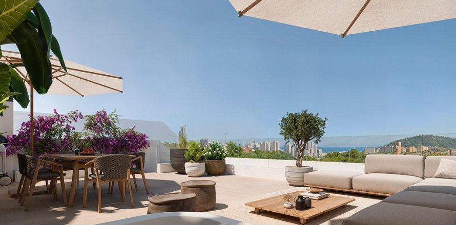 Huoneisto Finestrat, Alicante, Espanja 2 makuuhuonetta, 66 m2 No. 177447