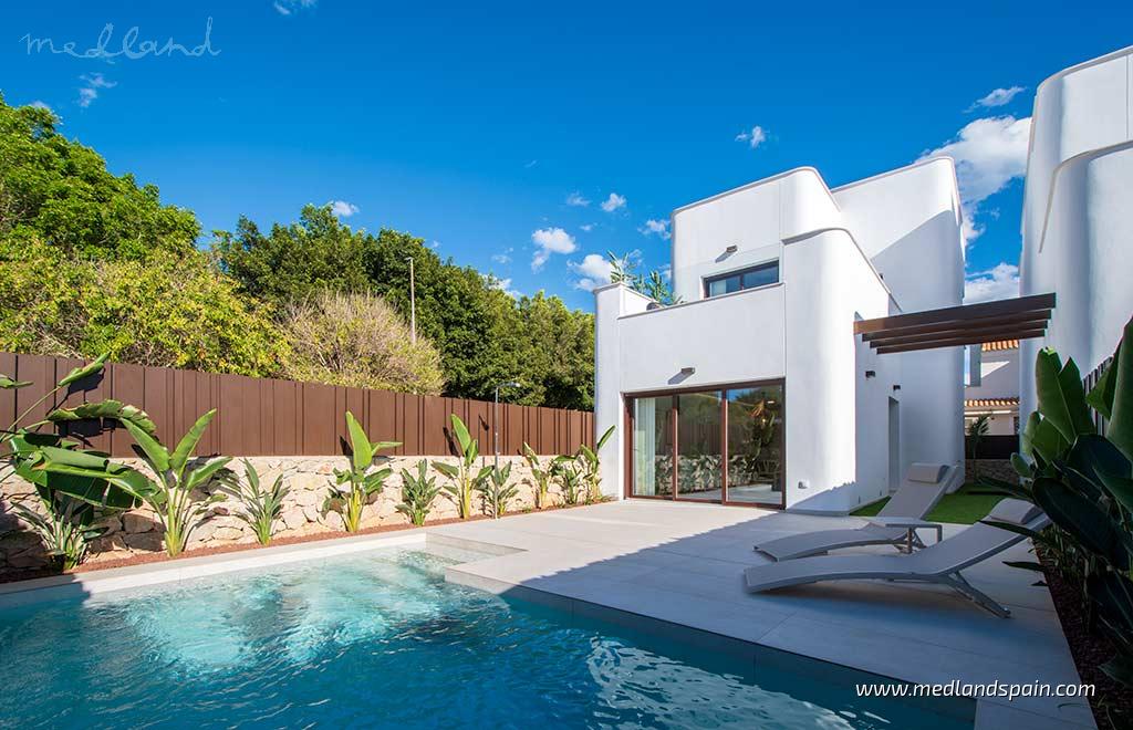 Huvila Mil Palmeras, Alicante, Espanja 3 makuuhuonetta, 131 m2 No. 63978