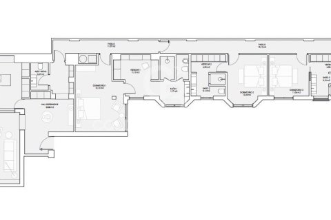 Продажа квартиры в Мадрид, Испания 4 спальни, 326м2 №158506 - фото 23