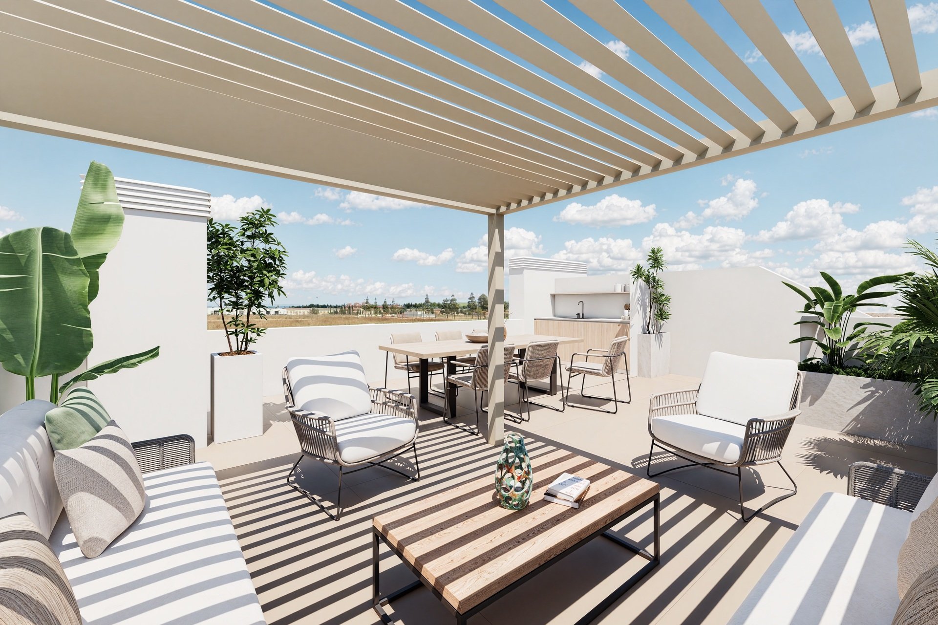 Apartment in Los Alcazares, Murcia, Spain 3 bedrooms,  No. 144203