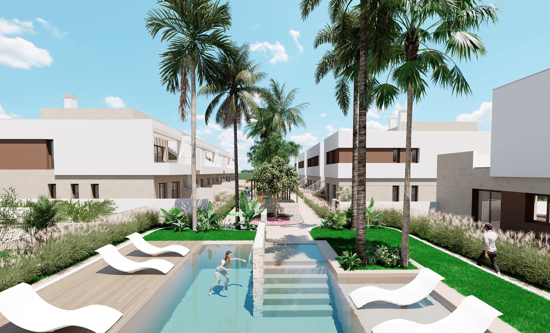 Apartment in Los Alcazares, Murcia, Spain 3 bedrooms,  No. 144203