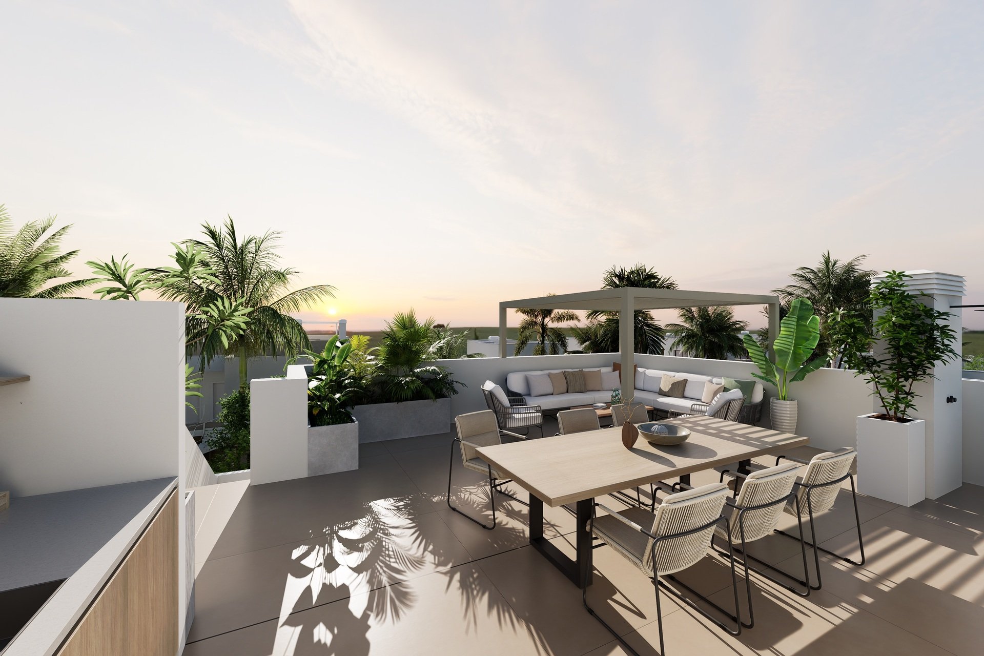 Apartment in Los Alcazares, Murcia, Spain 3 bedrooms,  No. 144203