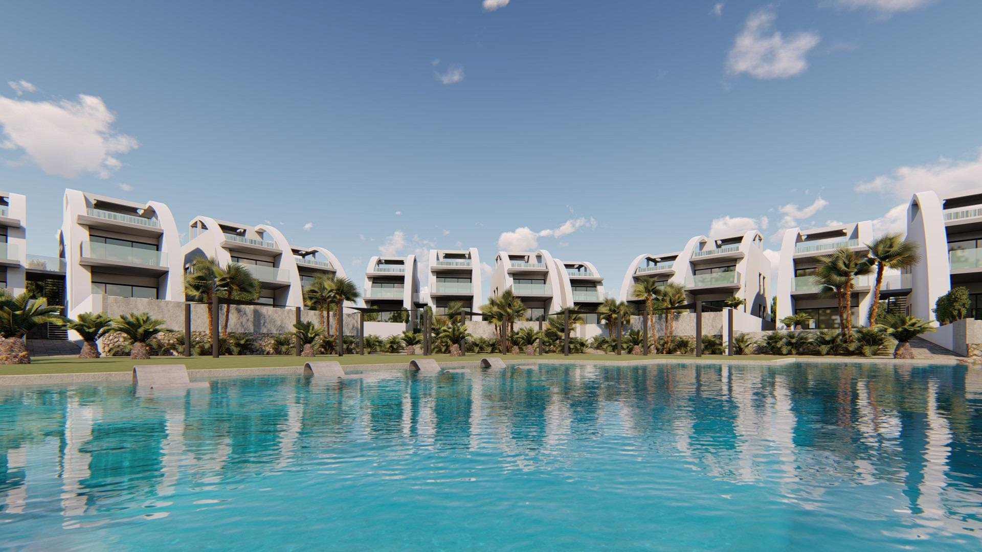 Kattohuoneisto Rojales, Alicante, Espanja 3 makuuhuonetta, 80 m2 No. 96673