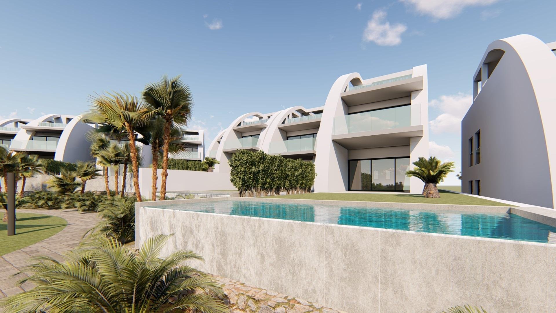 Kattohuoneisto Rojales, Alicante, Espanja 3 makuuhuonetta, 80 m2 No. 96673