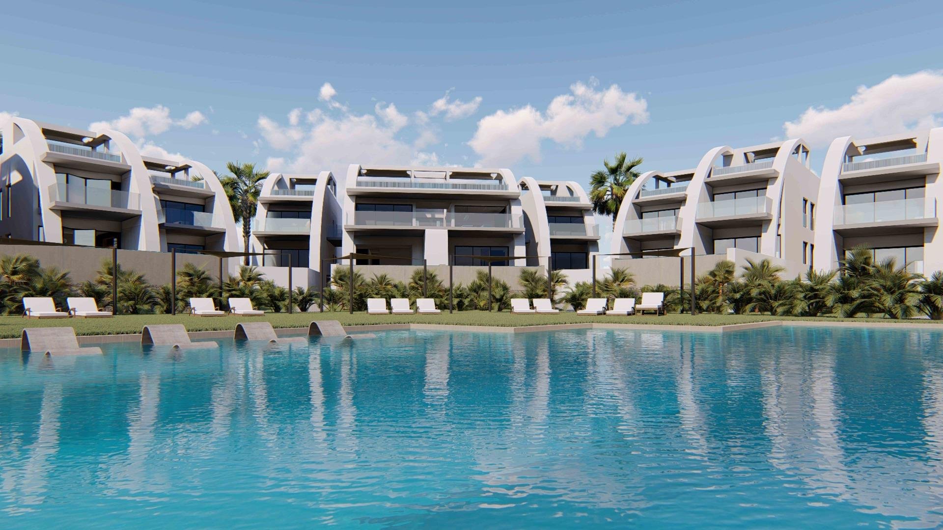 Kattohuoneisto Rojales, Alicante, Espanja 3 makuuhuonetta, 80 m2 No. 96673