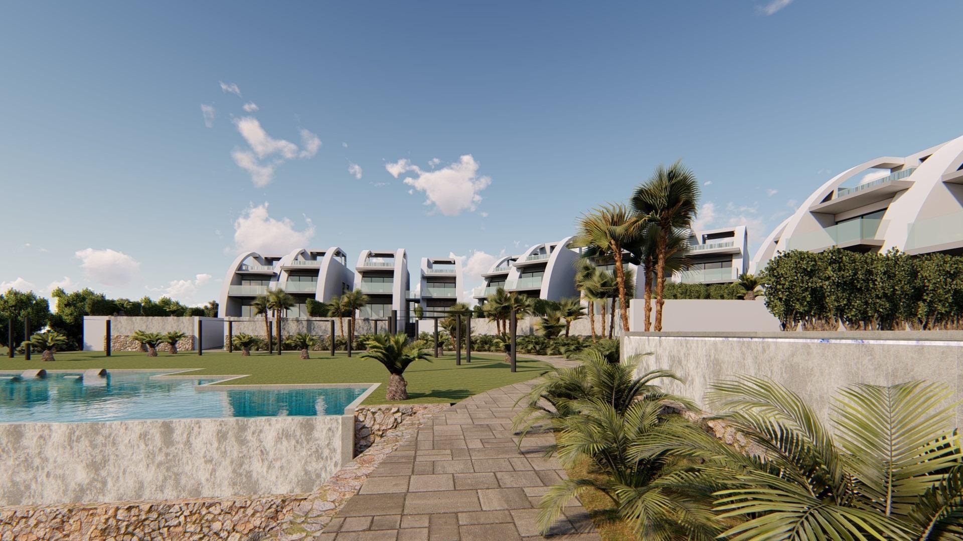 Kattohuoneisto Rojales, Alicante, Espanja 3 makuuhuonetta, 80 m2 No. 96673