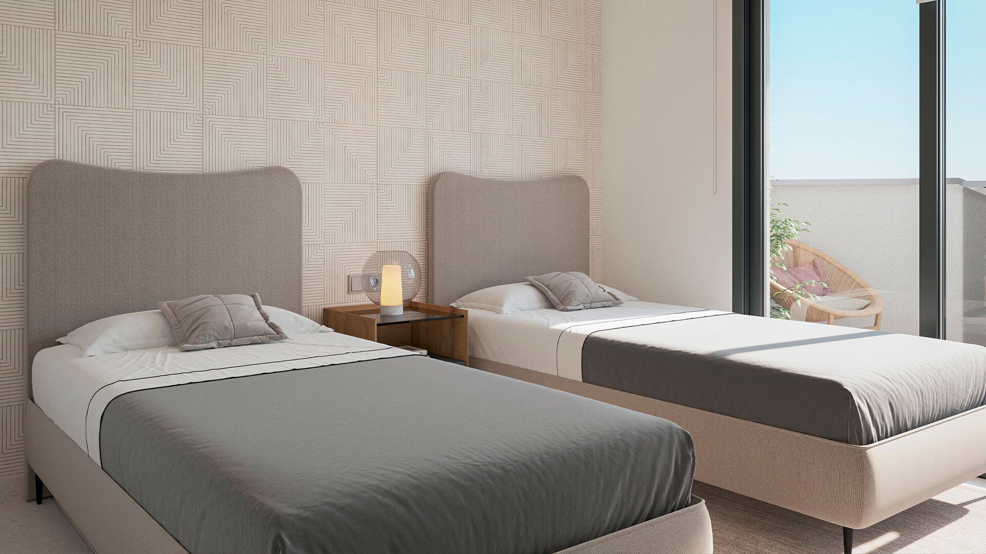 Apartament w TM Tower, Benidorm, Alicante, Hiszpania 1 sypialnia, 75 mkw. nr 146937