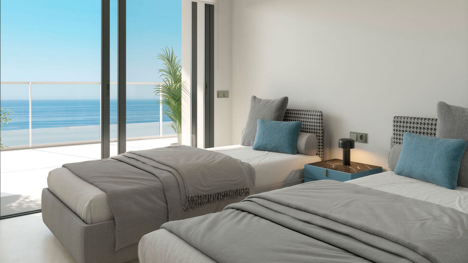 Apartament w TM Tower, Benidorm, Alicante, Hiszpania 1 sypialnia, 79 mkw. nr 146939