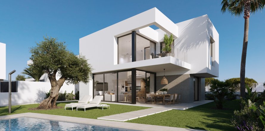 Villa a Finestrat, Alicante, Spagna 3 camere da letto, 154 mq. N° 164233