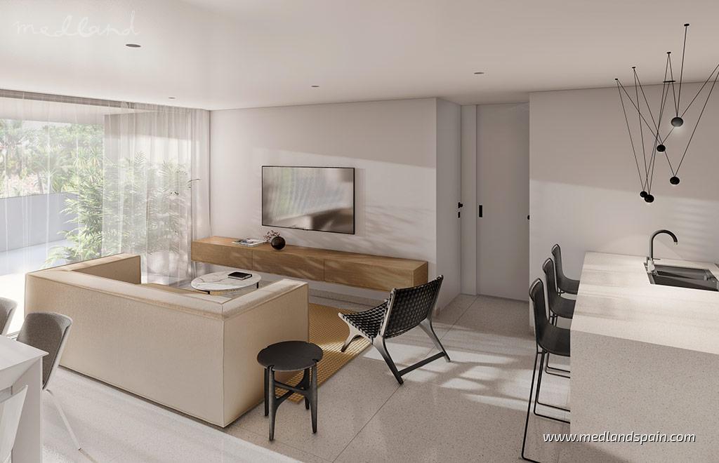 Apartament w Guardamar del Segura, Alicante, Hiszpania 2 sypialnie, 83 mkw. nr 192975